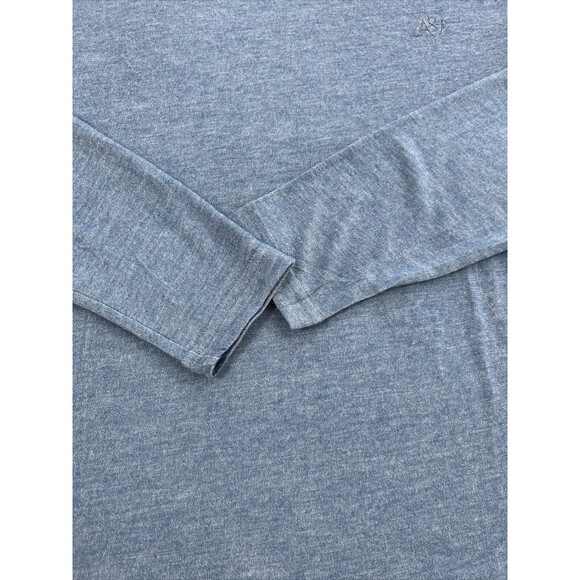 Aeropostale Men's Large Shirt Blue Long Sleeve Sleepwear Size Small - Picture 4 of 11